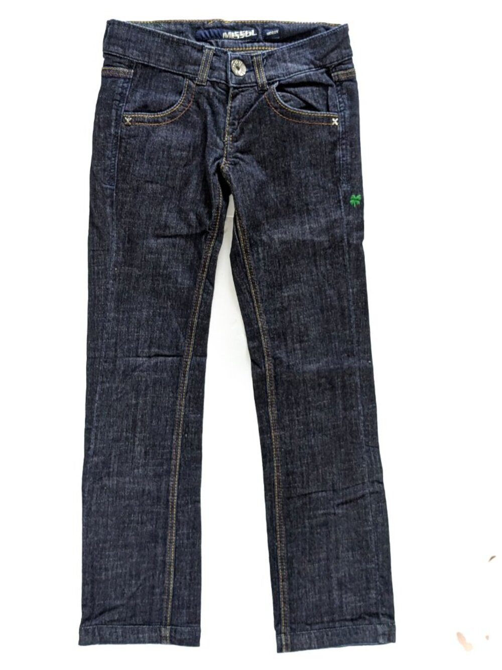 Y2K Vintage Miss Sixty Moody Miss60 Low Rise Straight Leg Denim Jeans Sz 27